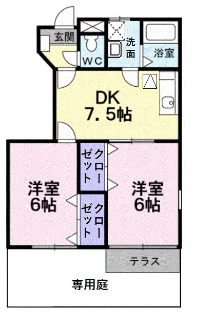 ハピネスワン 間取り