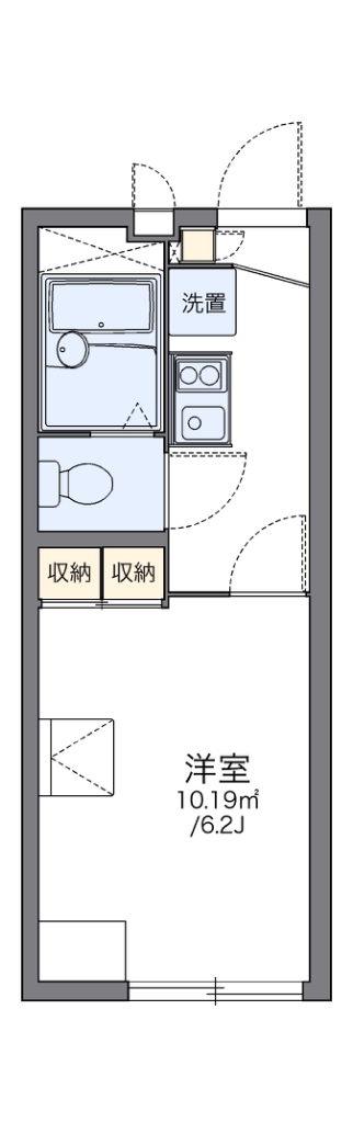 レオパレススリーエース 間取り