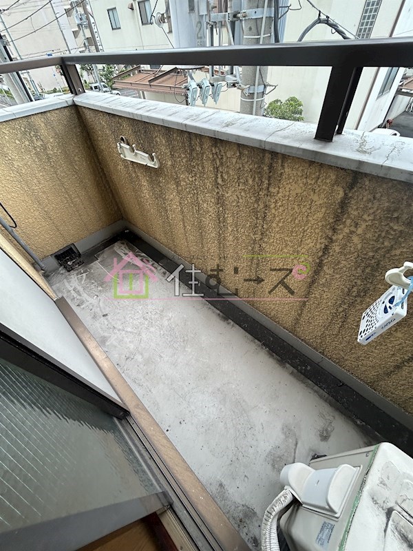 ビルシャナ長居 ベランダ