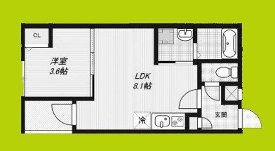 H-maison大正Ⅴ 間取り