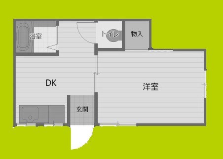 エルメゾン天下茶屋東 間取り