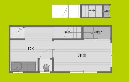 エルメゾン天下茶屋東 間取り