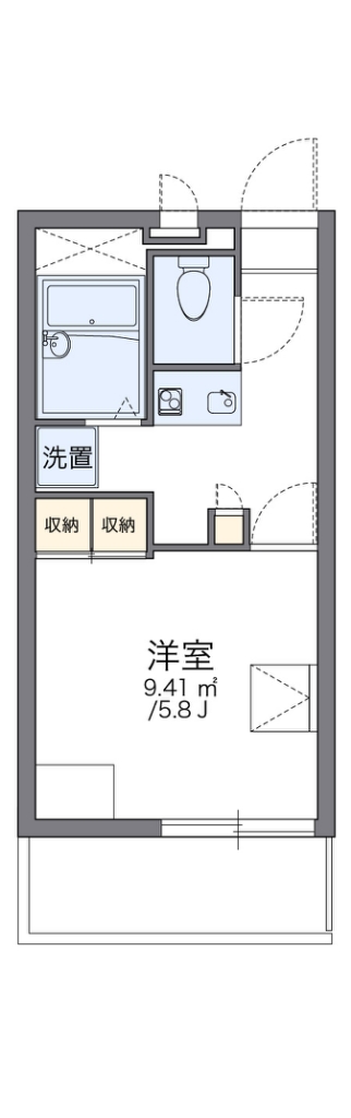 レオパレス銀河 間取り