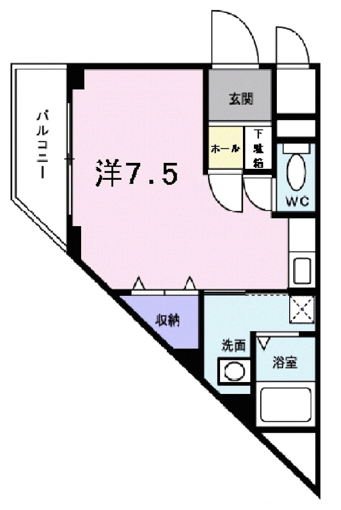 ヴィラ甲東園 間取り