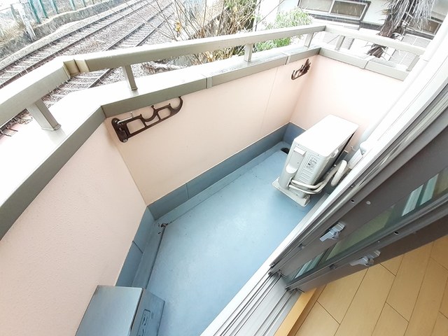 ヴィラ甲東園 ベランダ