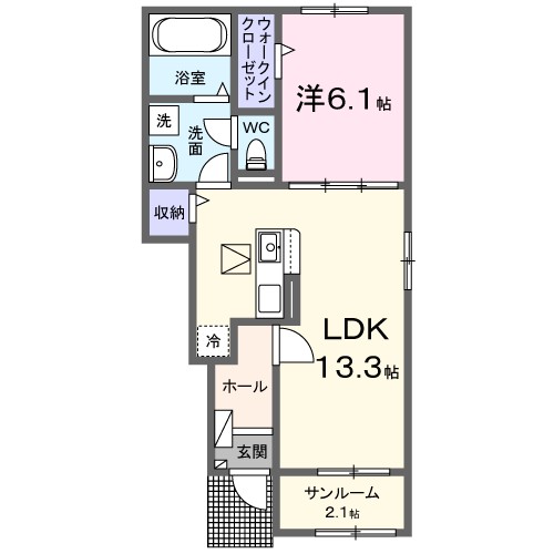 クルールＡ 間取り