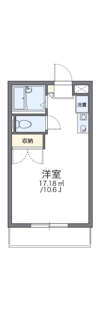 レオパレスセンナン 間取り