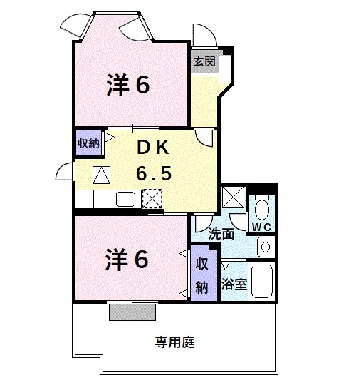 ペリプエストⅠ番館 間取り