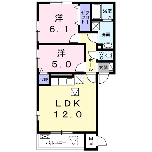 プラザハウス 間取り