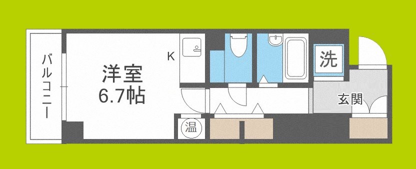 クリザンテーメ大手前 間取り