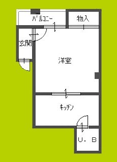 アヴァンス弁天町 間取り