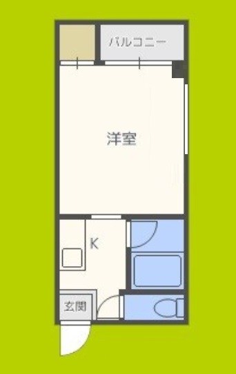 ビルシャナ長居 間取り