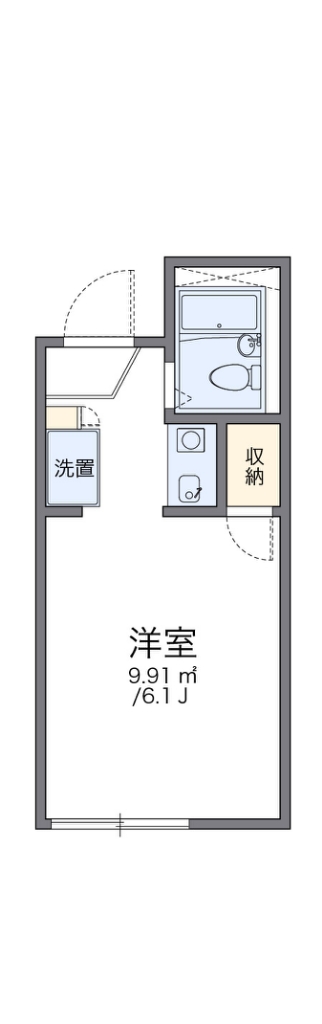 レオパレス千亀利 間取り