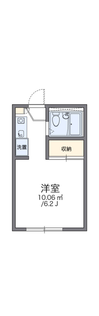 レオパレスＳｏｕｔｈＲｉｖｅｒⅡ 間取り