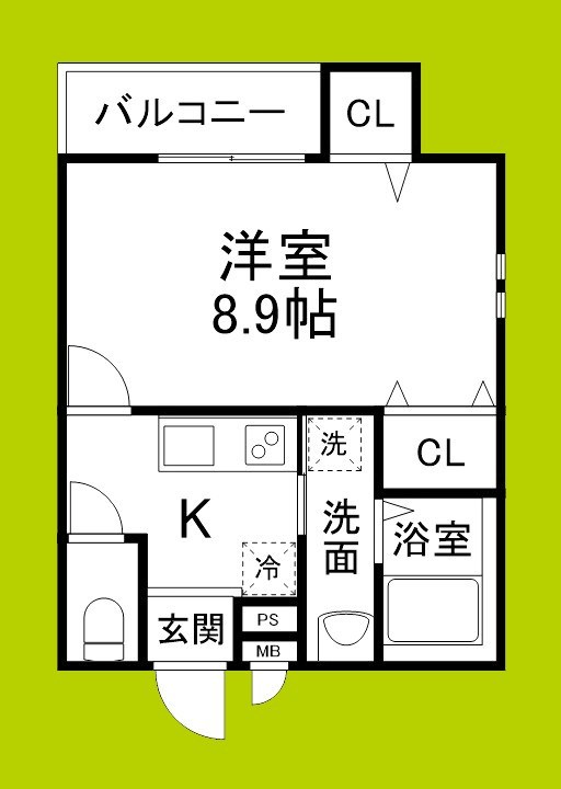 フジパレス西加賀屋ノース 間取り