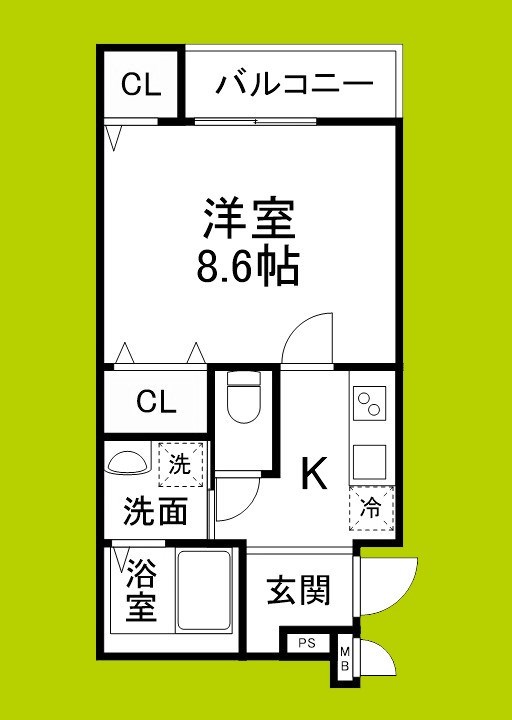 フジパレス西加賀屋ノース 間取り