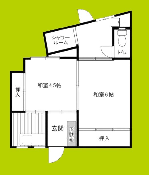黒松荘 間取り