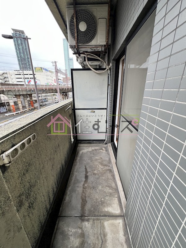 シティアーク天王寺 ベランダ