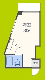 ラパンジール阿波座Ⅱ 間取り
