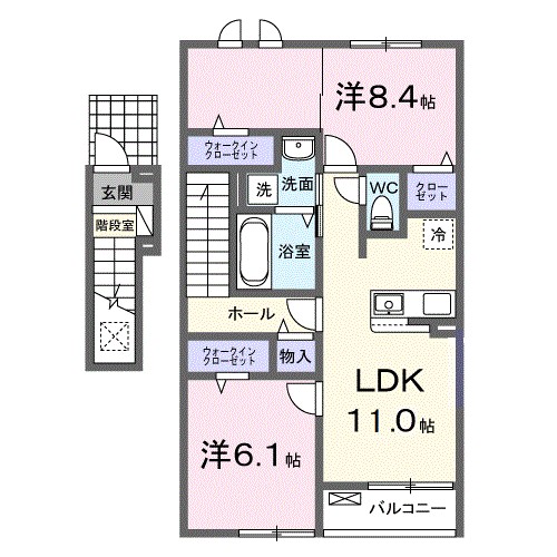 ファイン・キャピタルＤ 間取り
