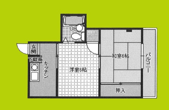 ハイツ・ビックジョイ 間取り