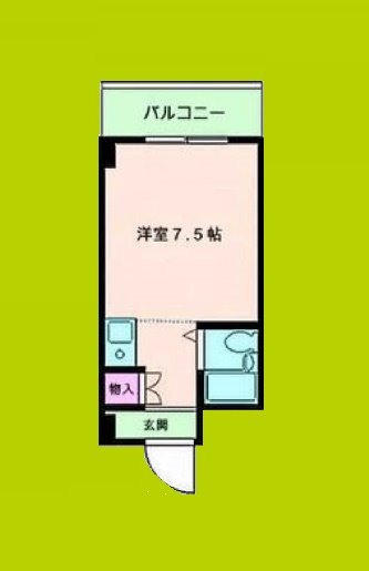 ベルメゾン南江口 間取り