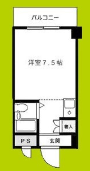 ベルメゾン南江口 間取り