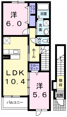 ルクプル　コート 間取り