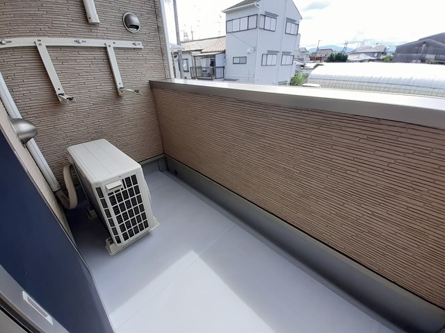 ルクプル　コート ベランダ