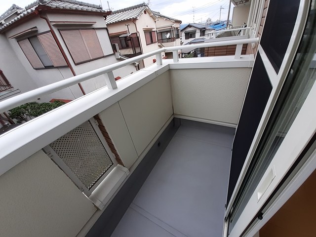 ひまわり ベランダ
