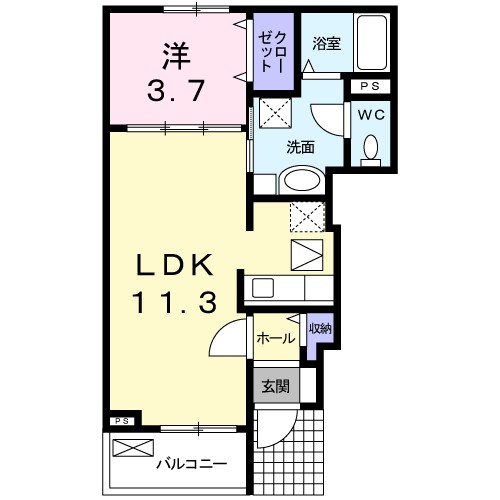 グレイスフル兎川 間取り
