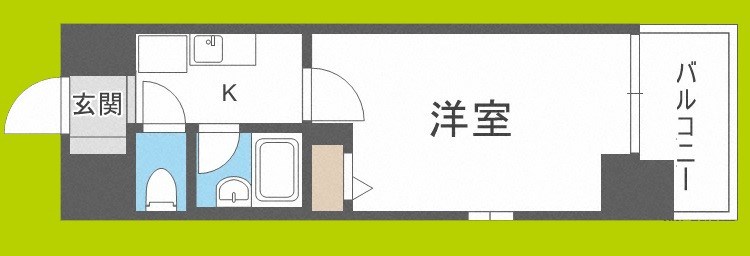 エスリード新大阪第5  間取り