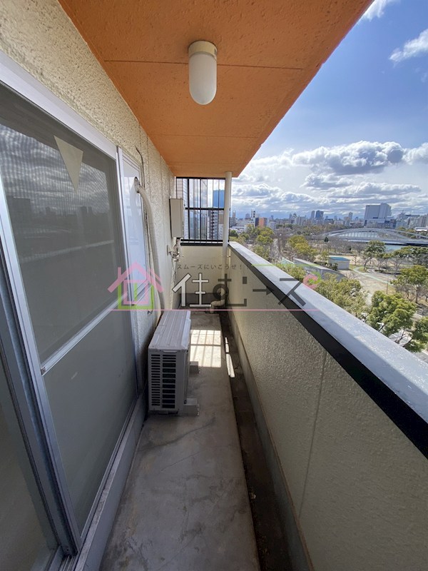 ラ・フォーレ桜宮Ⅱ ベランダ