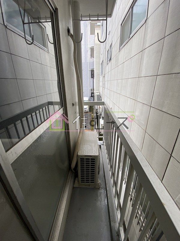 若葉マンション ベランダ