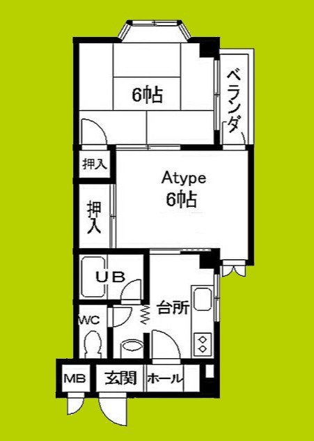 ベルメゾン高倉 間取り