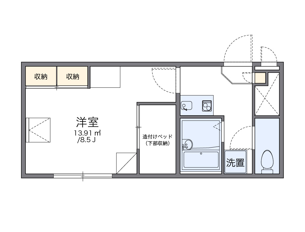 レオパレス櫻根 間取り