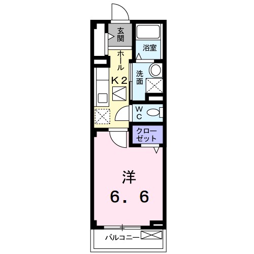 ドゥーエ　コーキ 間取り