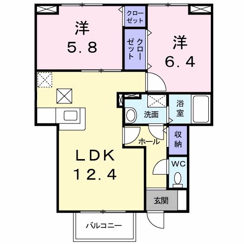 フィオーレシミズ 間取り