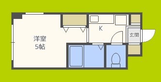 レヴェ北田辺 間取り