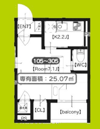 Biscuss Foresta Sakuranomiya 間取り