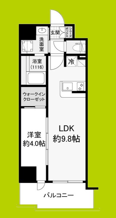 ArtizA緑地公園 間取り図