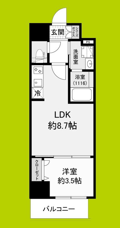 ArtizA緑地公園 間取り