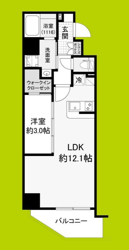 ArtizA緑地公園 間取り