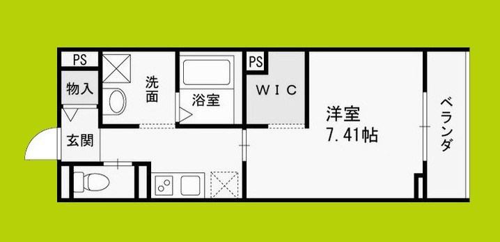 フェルヴォーレ清水 間取り