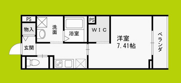 フェルヴォーレ清水 間取り