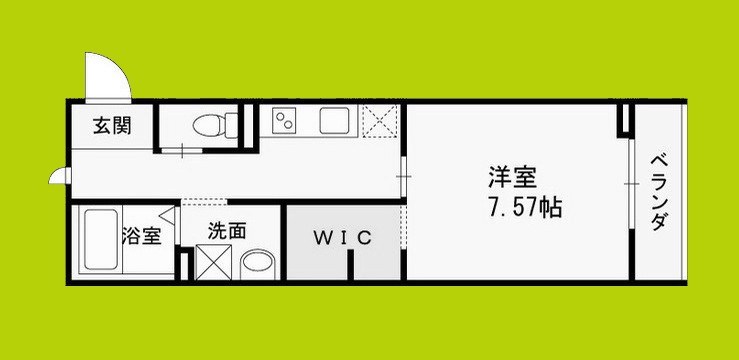 フェルヴォーレ清水 間取り