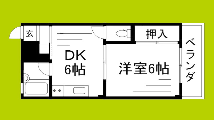 宝ハイツ 間取り