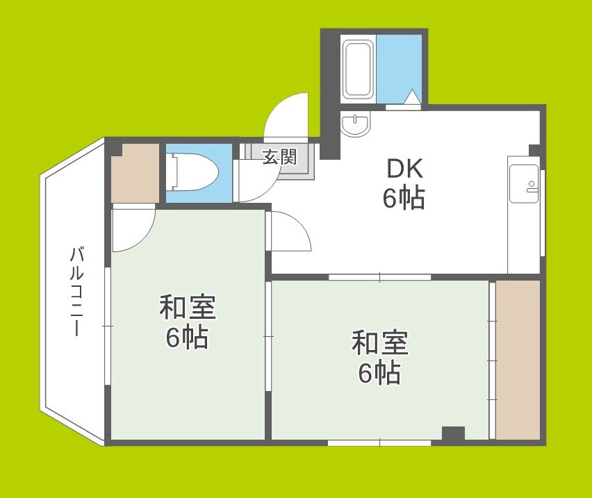 ハイツイケダ 間取り