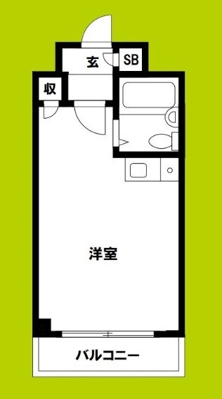 ルーミハイツ三国 間取り