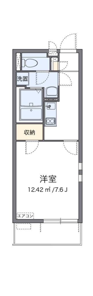 クレイノＷＩＬＬ堺 間取り